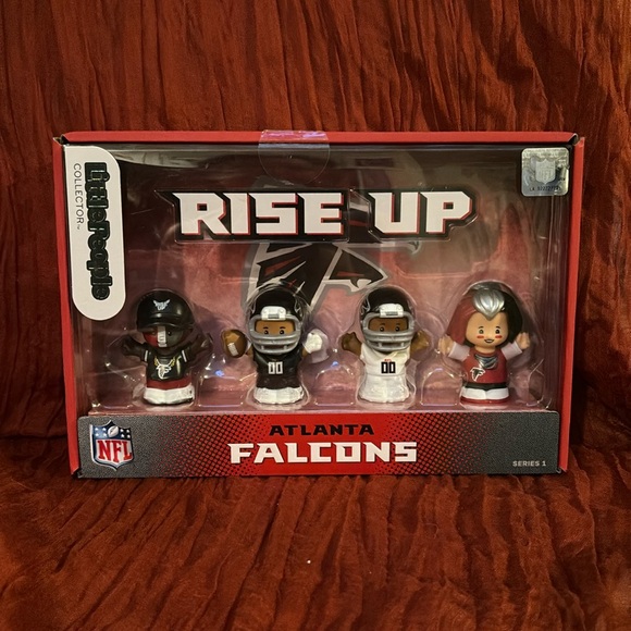 Mattel Little People NFL Atlanta Falcons NIB - Picture 1 of 9